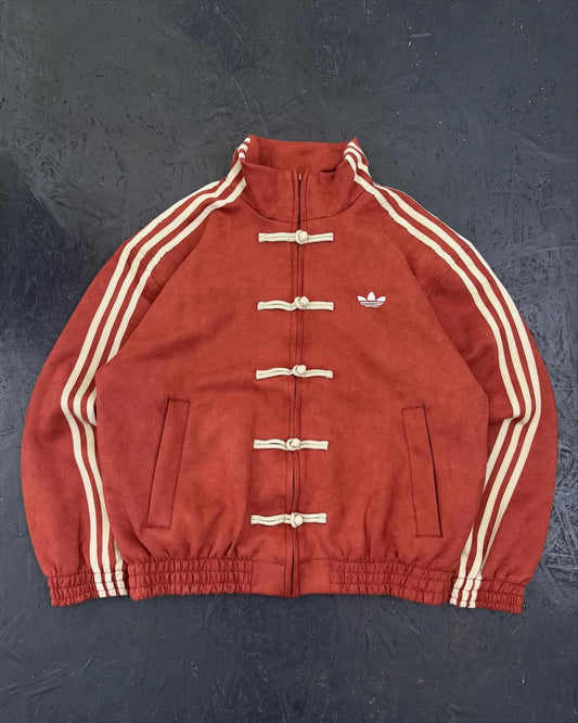 Chilly Red Adidas Chines New Year Knot Jacket - (Unisex)