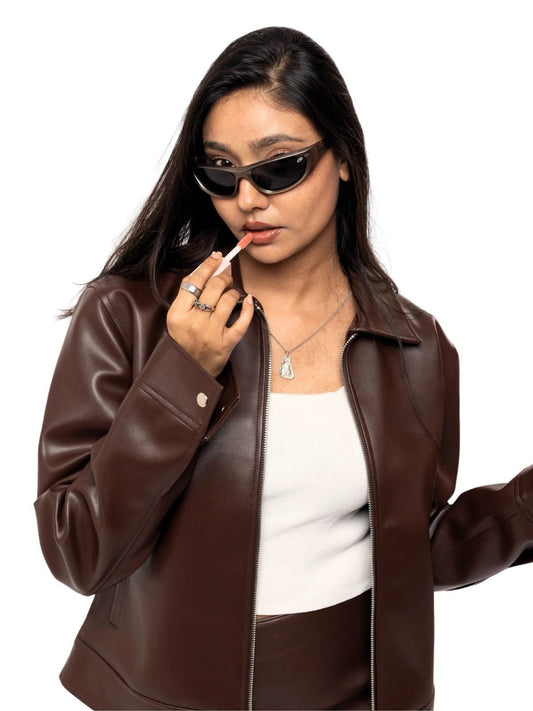 Brown Leather Jacket