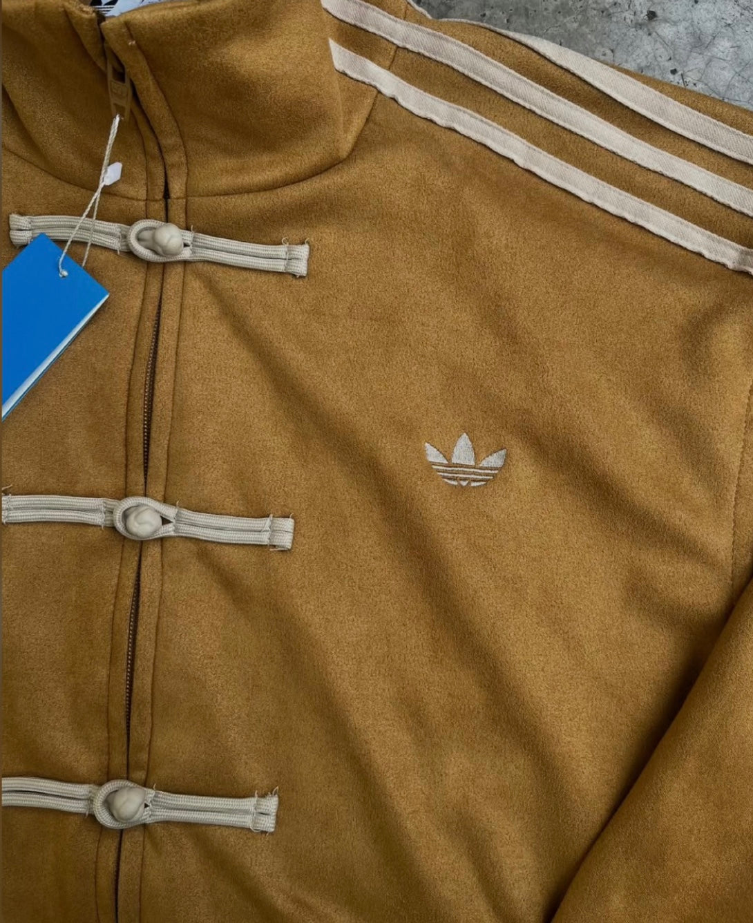 Yellow Adidas Chines New Year Knot Jacket - (Unisex)